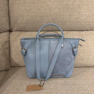 Steven Madden Blue Bleticia Tote New